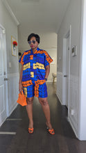 Load image into Gallery viewer, Ankara Kimono Short Set – One Size (XS–XL