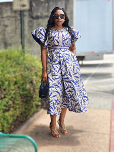 Jacquard Delight Dress