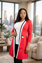 Load image into Gallery viewer, Long Sleeves Duster Sweater - lifestyle