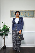Load image into Gallery viewer, Ankara Wide-Leg Pants