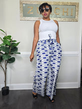 Load image into Gallery viewer, Ankara Wide-Leg Pants