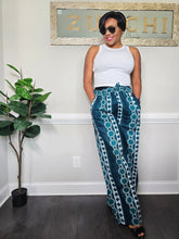 Load image into Gallery viewer, Ankara Wide-Leg Pants