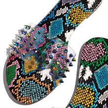 Load image into Gallery viewer, Rivet  women slippers