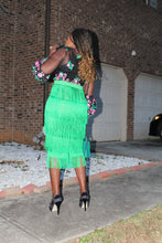 Load image into Gallery viewer, Knee length Tassel Skirt