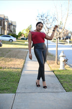 Load image into Gallery viewer, Faux Leather Leggings