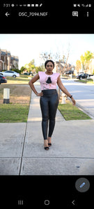 Faux Leather Leggings