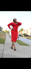 Load image into Gallery viewer, Long Sleeves Bodycon Midi Dress