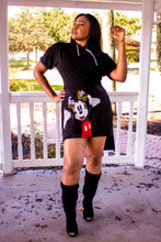 Load image into Gallery viewer, Oversized Mickey Mouse Tshirt with hood