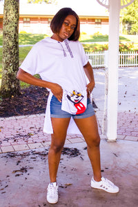 Oversized Mickey Mouse Tshirt with hood