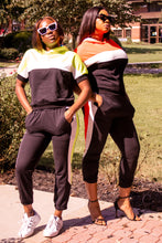 Load image into Gallery viewer, Short sleeves jogger set with Hood