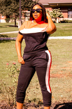 Load image into Gallery viewer, Short sleeves jogger set with Hood